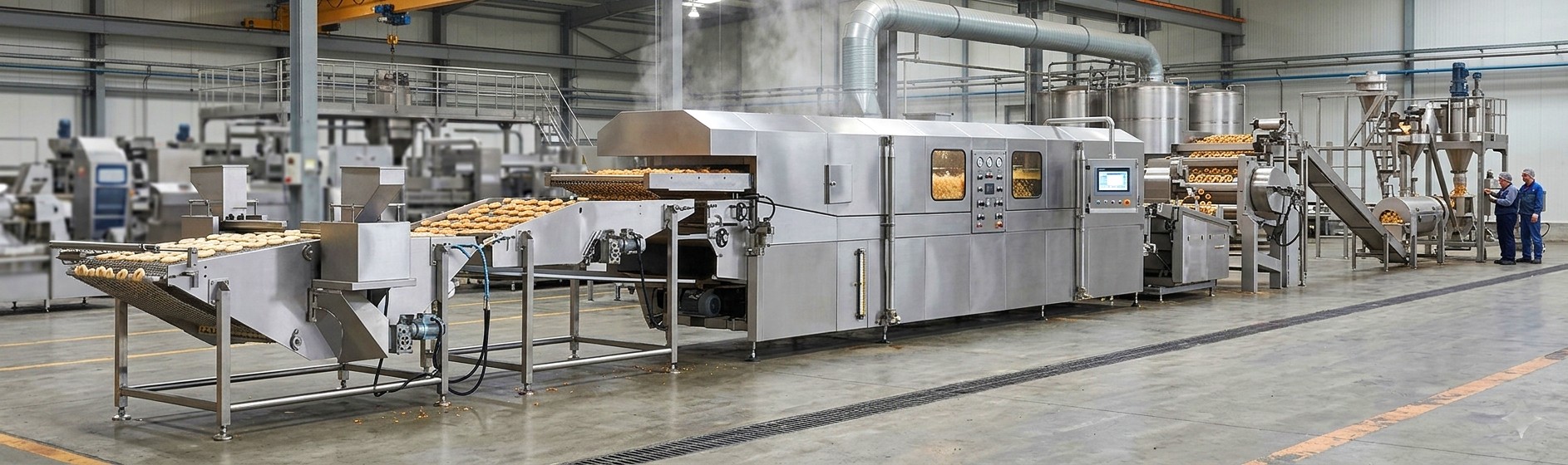 Large Frying Production Line